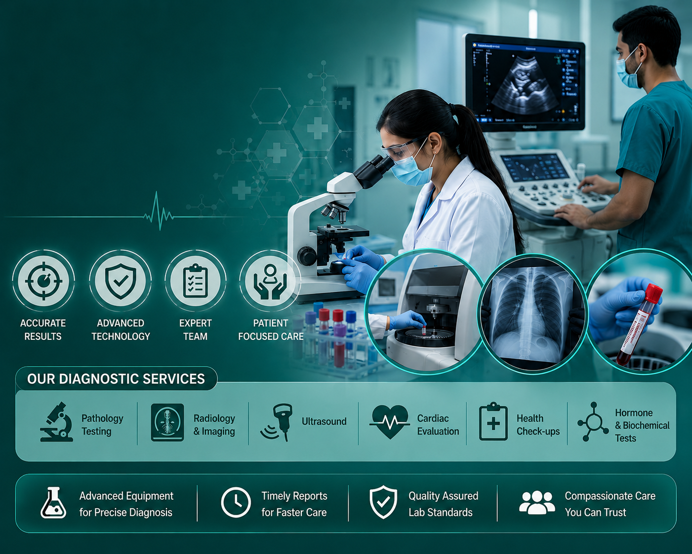 Advanced diagnostic medical evaluation